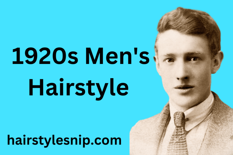 1920s Men's Hairstyle