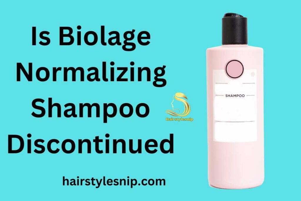 is biolage normalizing shampoo discontinued