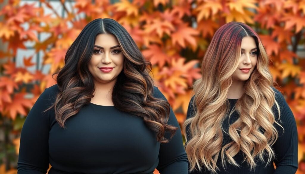 trendy haircuts for plus size women