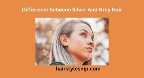 difference between silver and grey hair